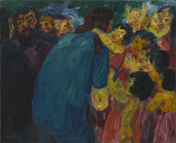 Christ and the Children, Emil Nolde, 1910.