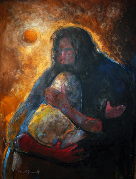 "Jesus Wept," painting by Daniel Bonnell.