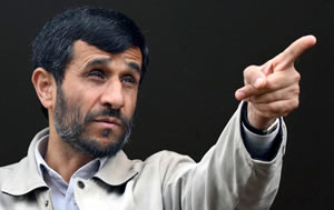 Mahmoud Ahmadinejad.