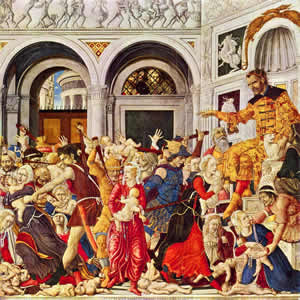 The Massacre of the Innocents at Bethlehem, by Matteo di Giovanni.