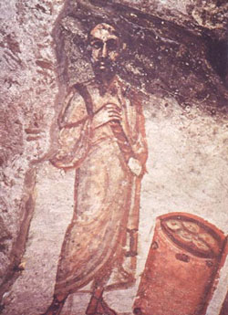 Paul with scrolls, 4th century.