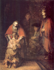 Rembrandt, The Return of the Prodigal Son.