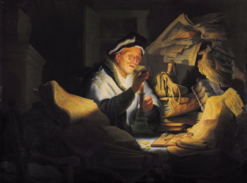 Rembrandt the Parable of the Rich Fool.