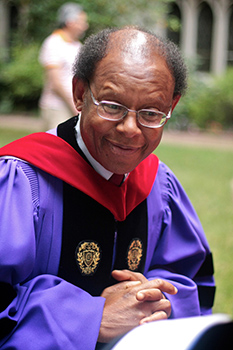 The late Rev. Dr. James Cone, gone to be with Christ April, 2018.