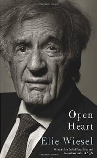 Elie Wiesel, Open Heart (New York: Knopf, 2012), 79pp.