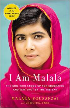 Malala Yousafzai, with Christina Lamb, I am Malala; The Girl Who Stood Up for Education and was Shot by the Taliban (New York: Little, Brown, and Company, 2013), 327pp.