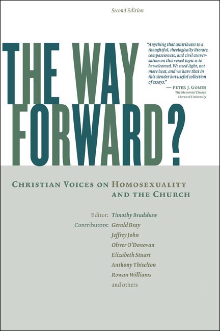 Bookcover of *The Way Forward? Christian Voices on Homosexuality and the Church*, edited by Timothy Bradshaw