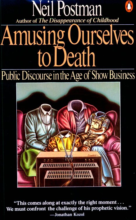 Cover of Neil Postman's 