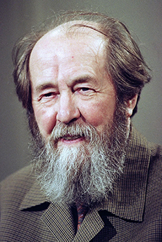 Alexander Solzhenitsyn (1918-2008).