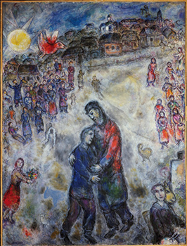 Marc Chagall, “Return of the Prodigal Son” (1975).