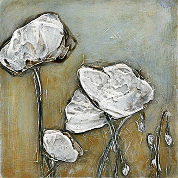 Denise Souza, Winter Poppies III.