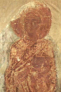Savior Cathedral of Chernihiv, Ukraine, Saint Thecla, 1050.&nbsp;