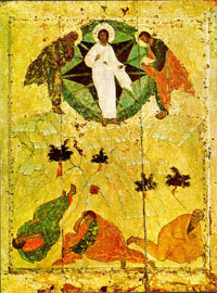 Transfiguration, Andrei Rublev, Russia (1405).