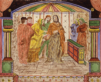 Lawrence W. Ladd, Christ and the Pharisees (1880).