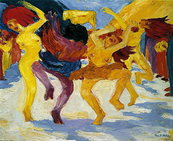 Emil Nolde, Dance Around the Golden Calf (1910).