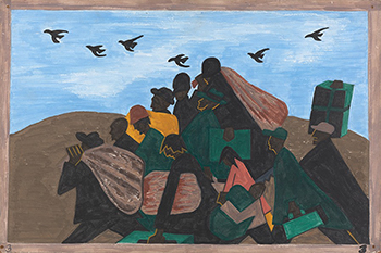 Jacob Lawrence, The Migration Series (1940-41).