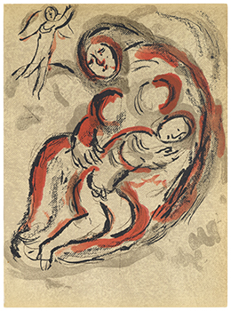 Marc Chagall, Hagar in the Desert (1960).