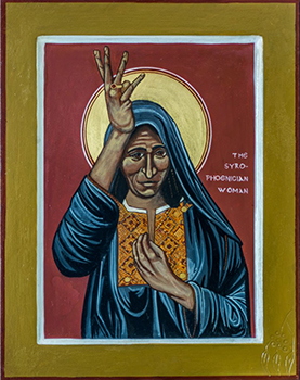Br. Robert Lentz, OFM, The Syrophoenician Woman.