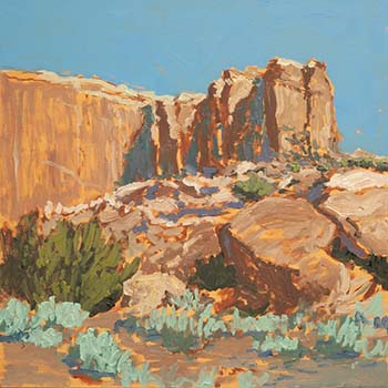 Thomas Windsor, Bright Desert Cliffs (2026).