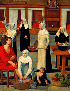 Anonymous, Care of the Sick at the St. Elisabeth Hospice (1639)