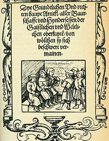 Title Page of The Twelve Articles (1525).