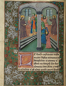 Anonymous, Two Scenes in the Temple (c.1508).